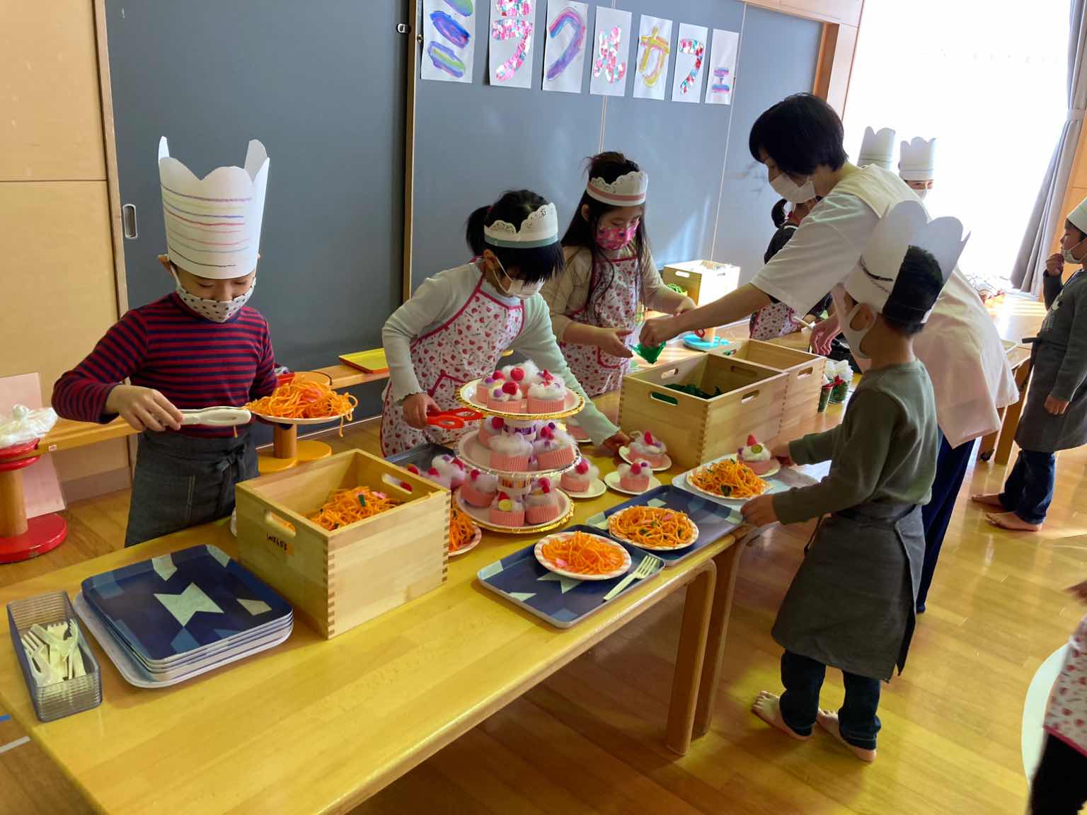 いらっしゃいませ！」各園でお店屋さんごっこが開催されました 